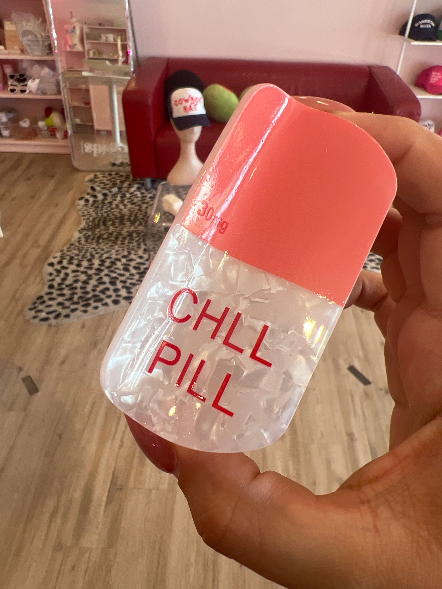 Chill Pill Hair Claw Clip