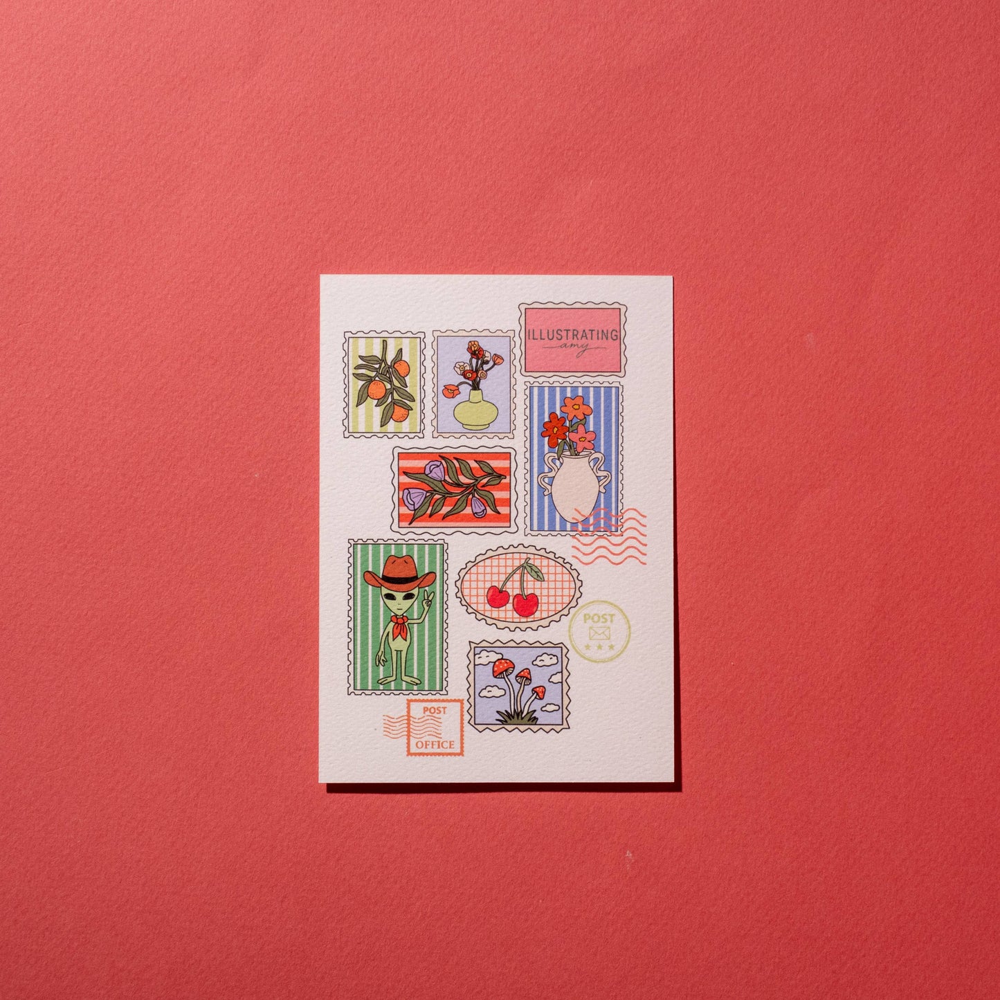 Stamp Sticker Collection