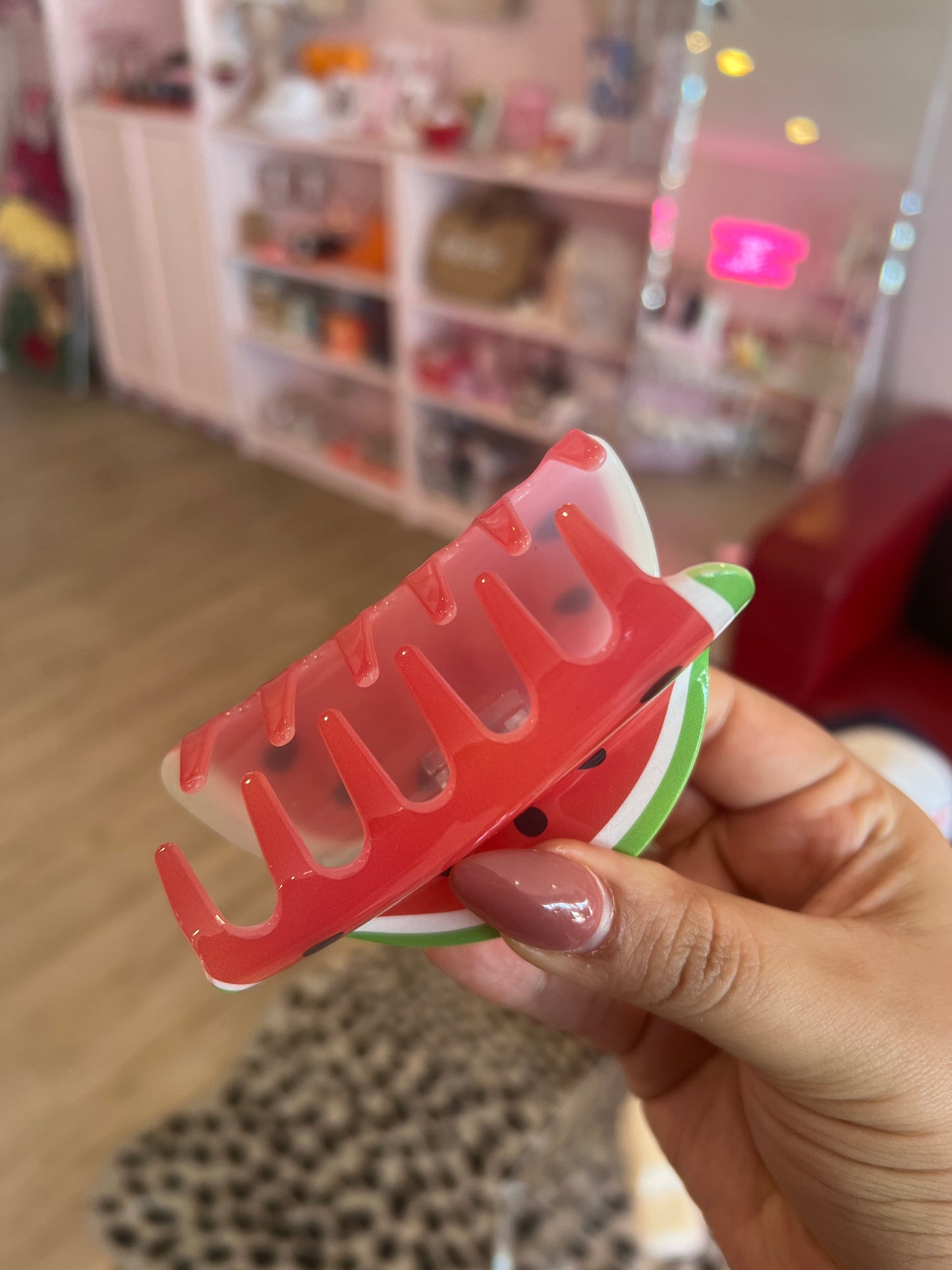 Watermelon Hair Claw Clip