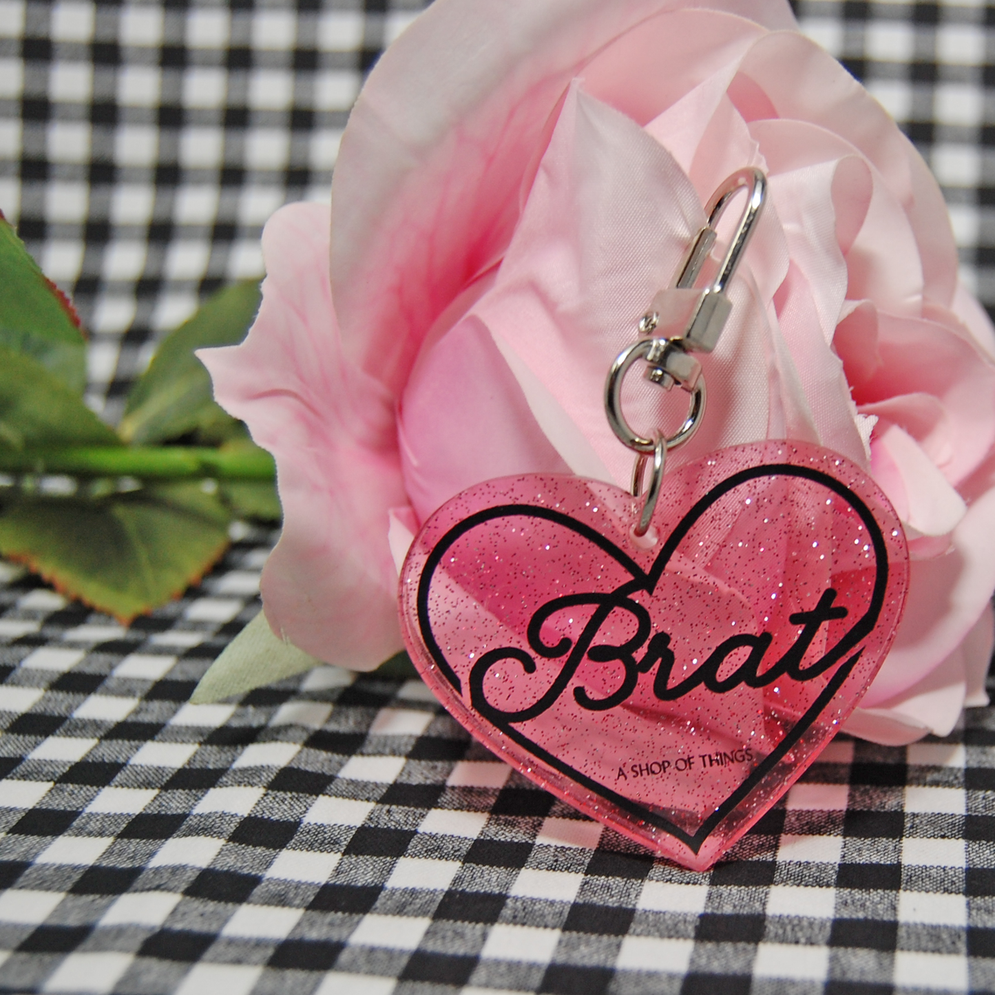 "Brat" Keychain