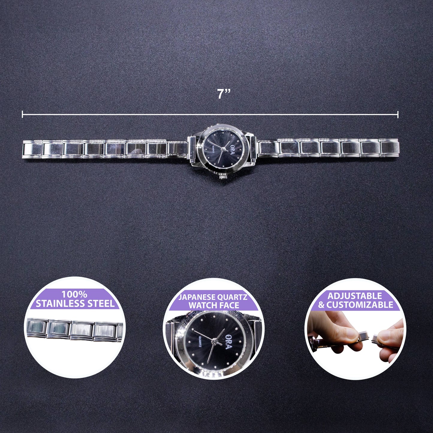 Italian Charm Watch Link