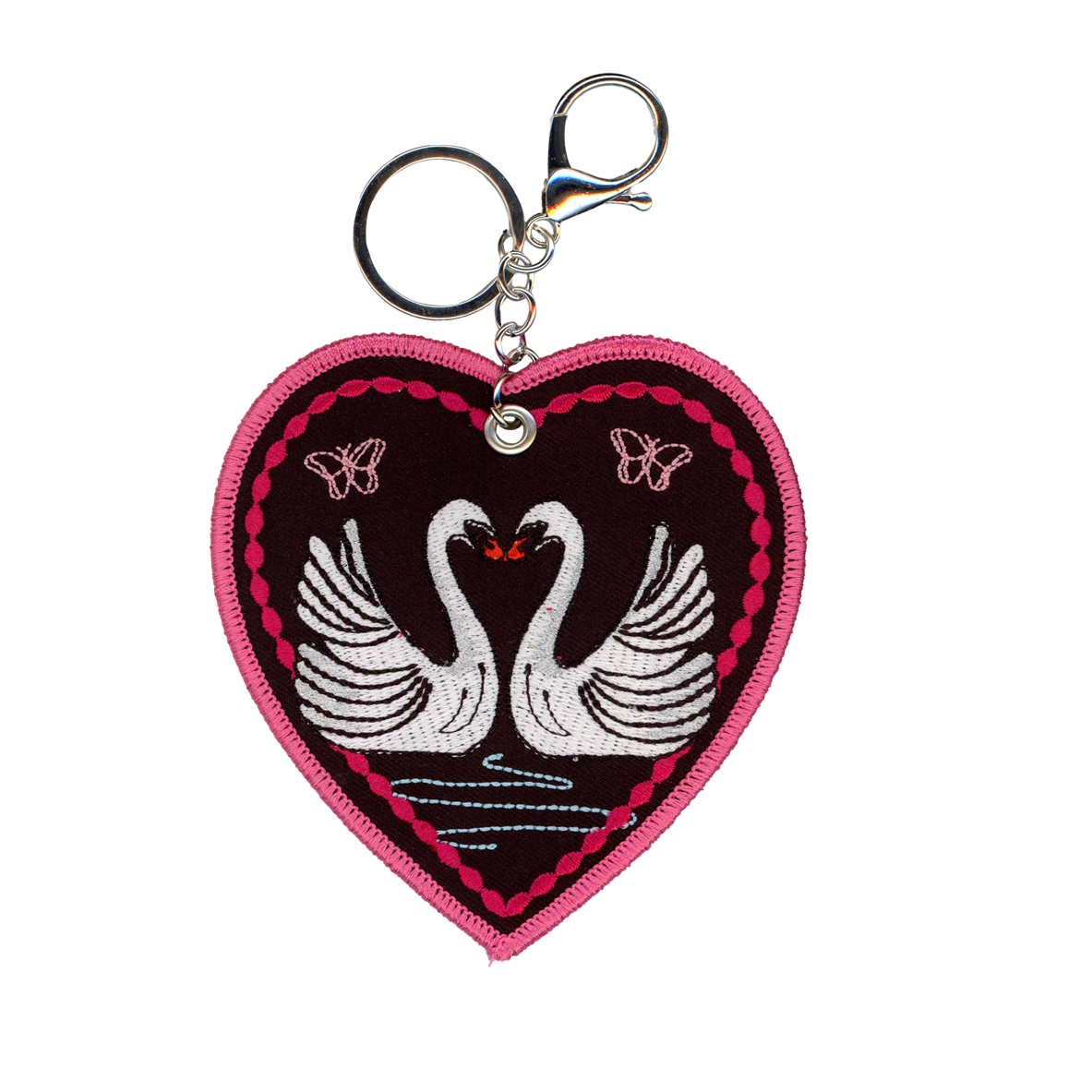 Swans Bag Charm