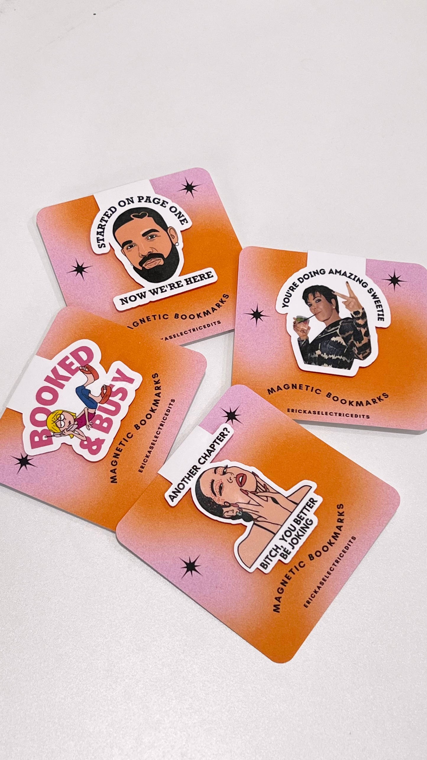 Magnetic Bookmark: Lizzie