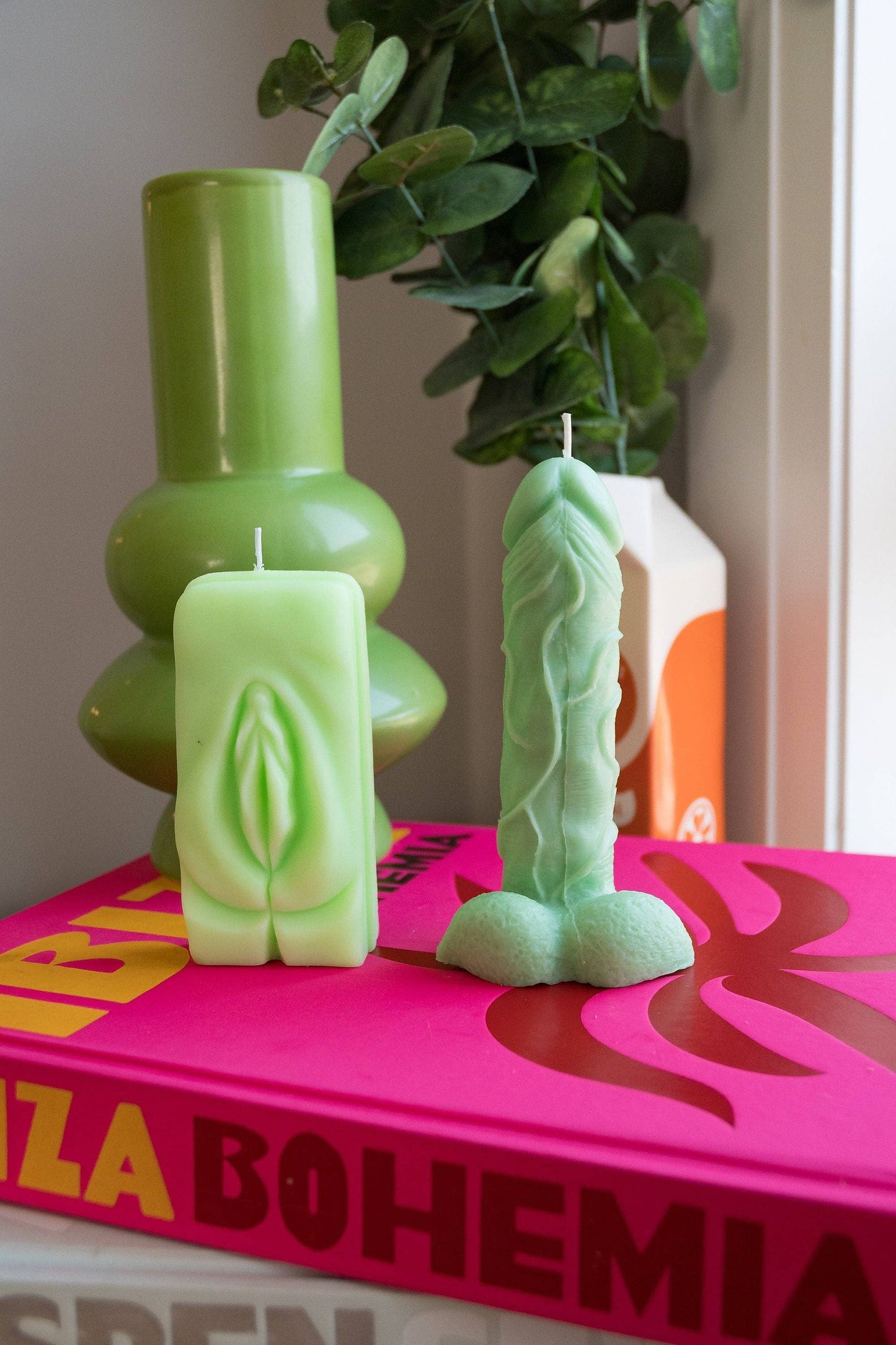 Penis Candle - Dick Candle: Hot Pink