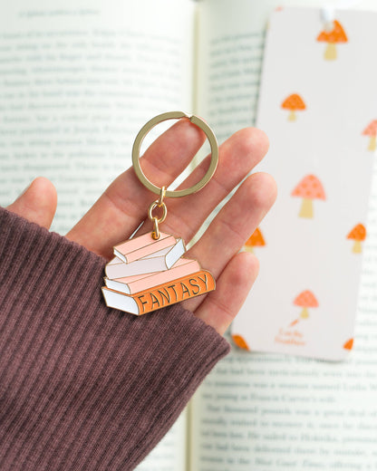 Fantasy Bookmark Keychain