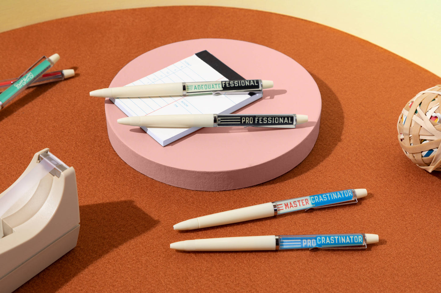 Professional Procrastinator Floaty Pen Set