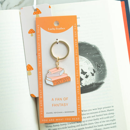 Fantasy Bookmark Keychain