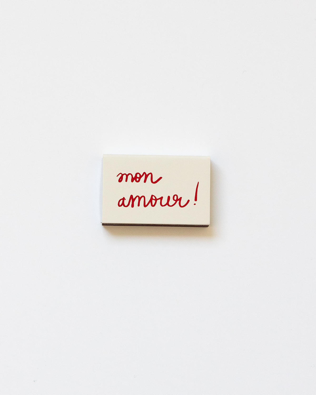 "Mon Amour" Matchbox