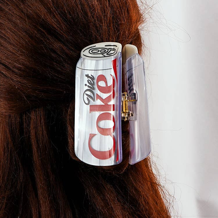 Diet "Coke" Can Hair Claw Clip