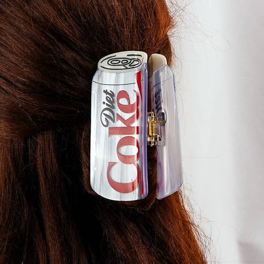 Diet "Coke" Can Hair Claw Clip
