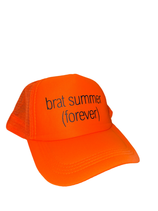 Brat Summer (Forever) Trucker Hat - Charli XCX