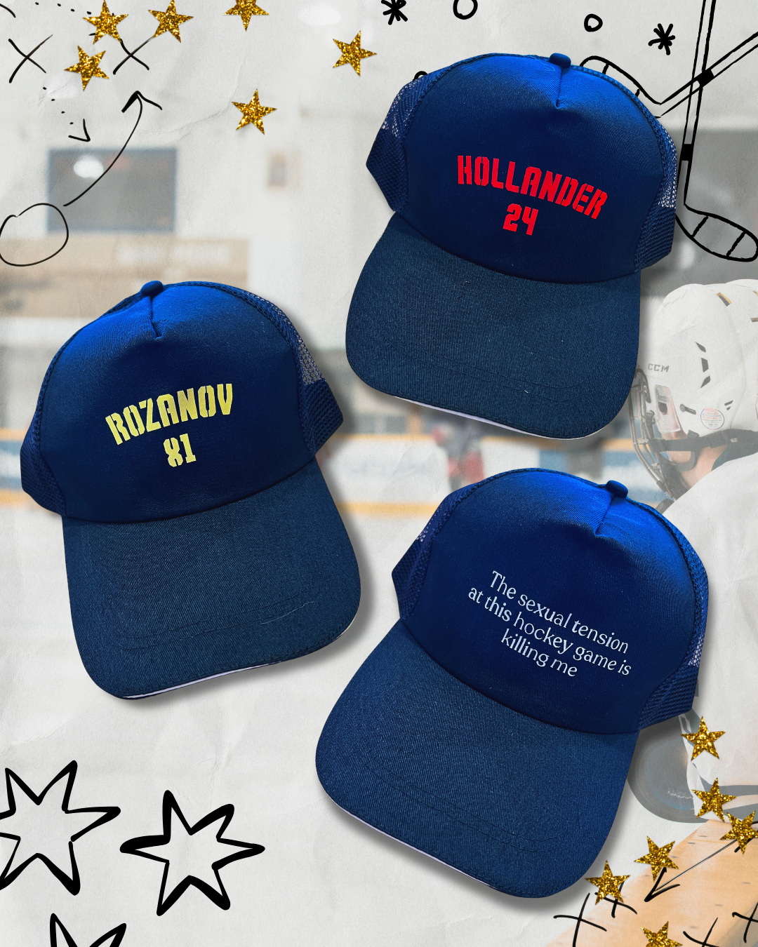 Heated Rivalry Baseball Cap