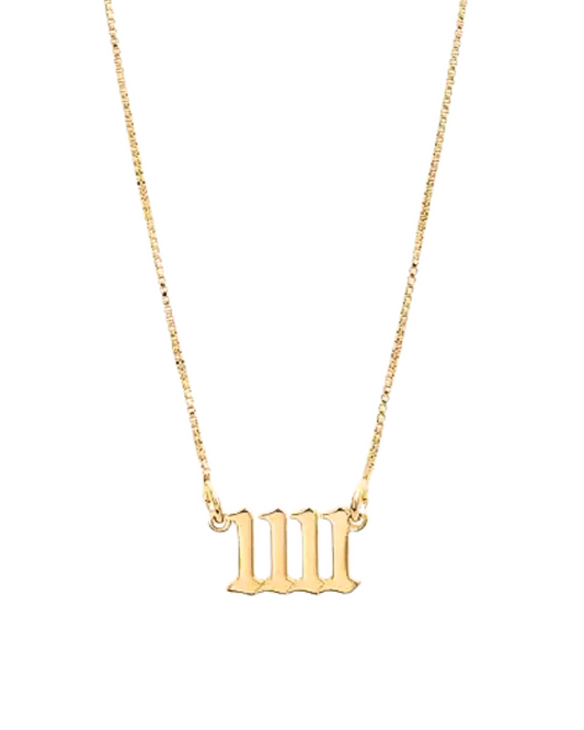 Angel Numbers Necklace