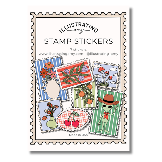 Stamp Sticker Collection
