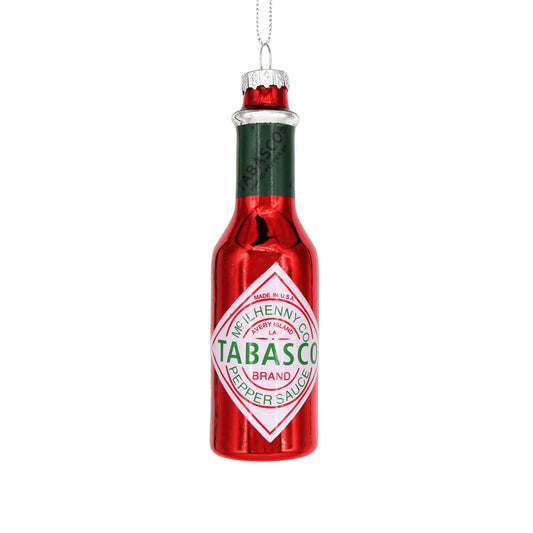 Hand-painted Tabasco Sauce Ornament