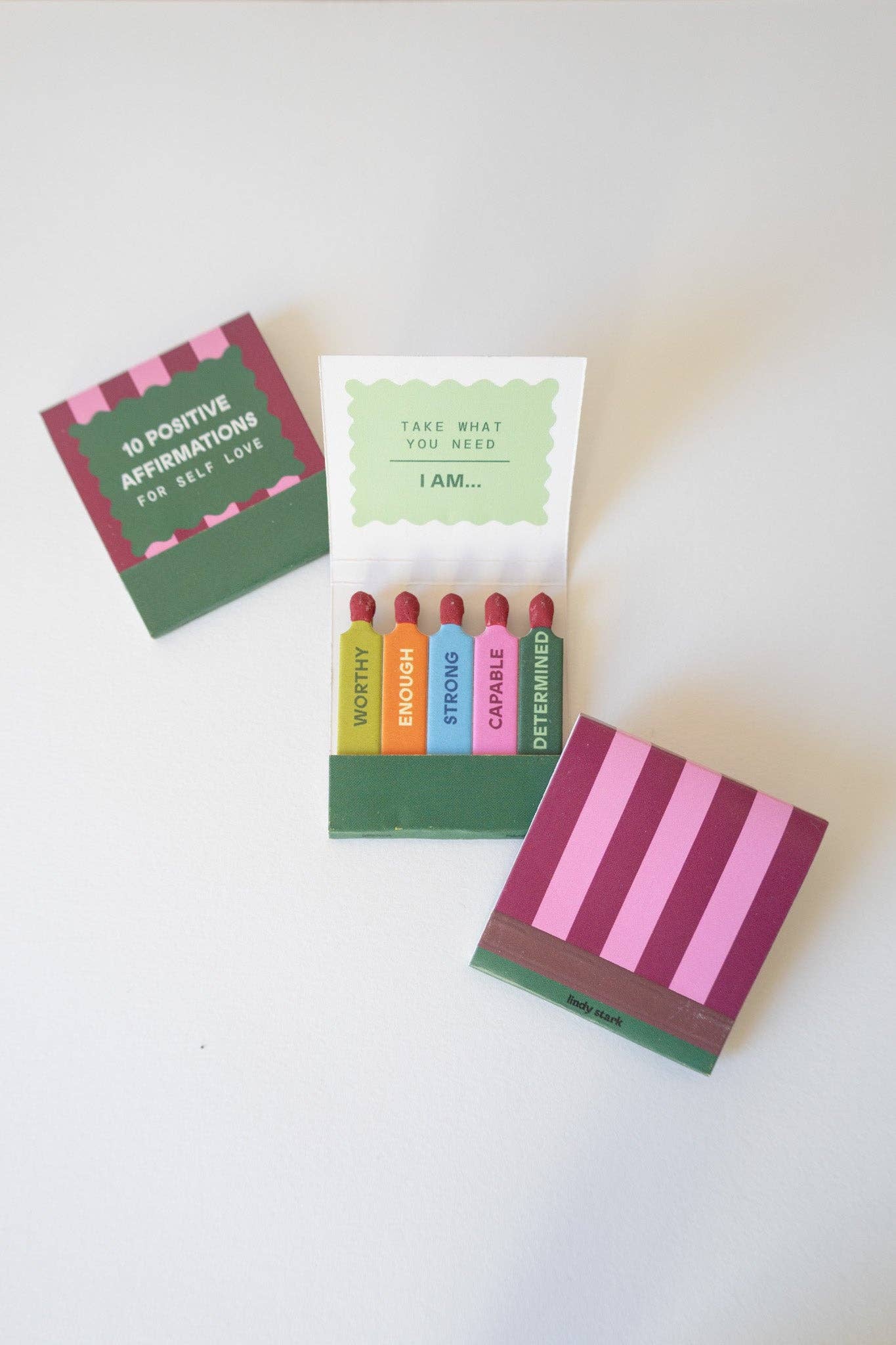 Self Love Affirmations Matchbook