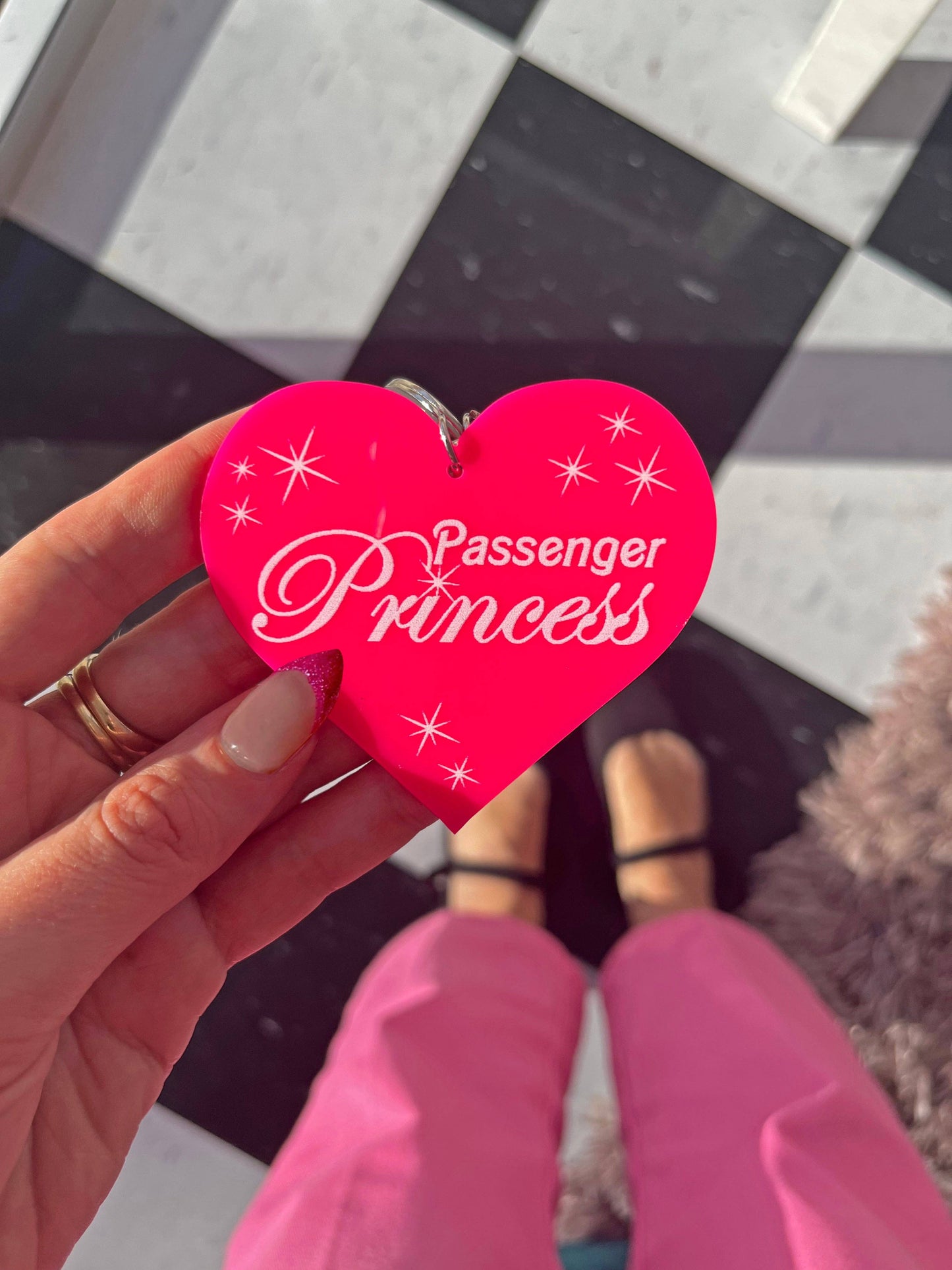 Passenger Princess Keychain