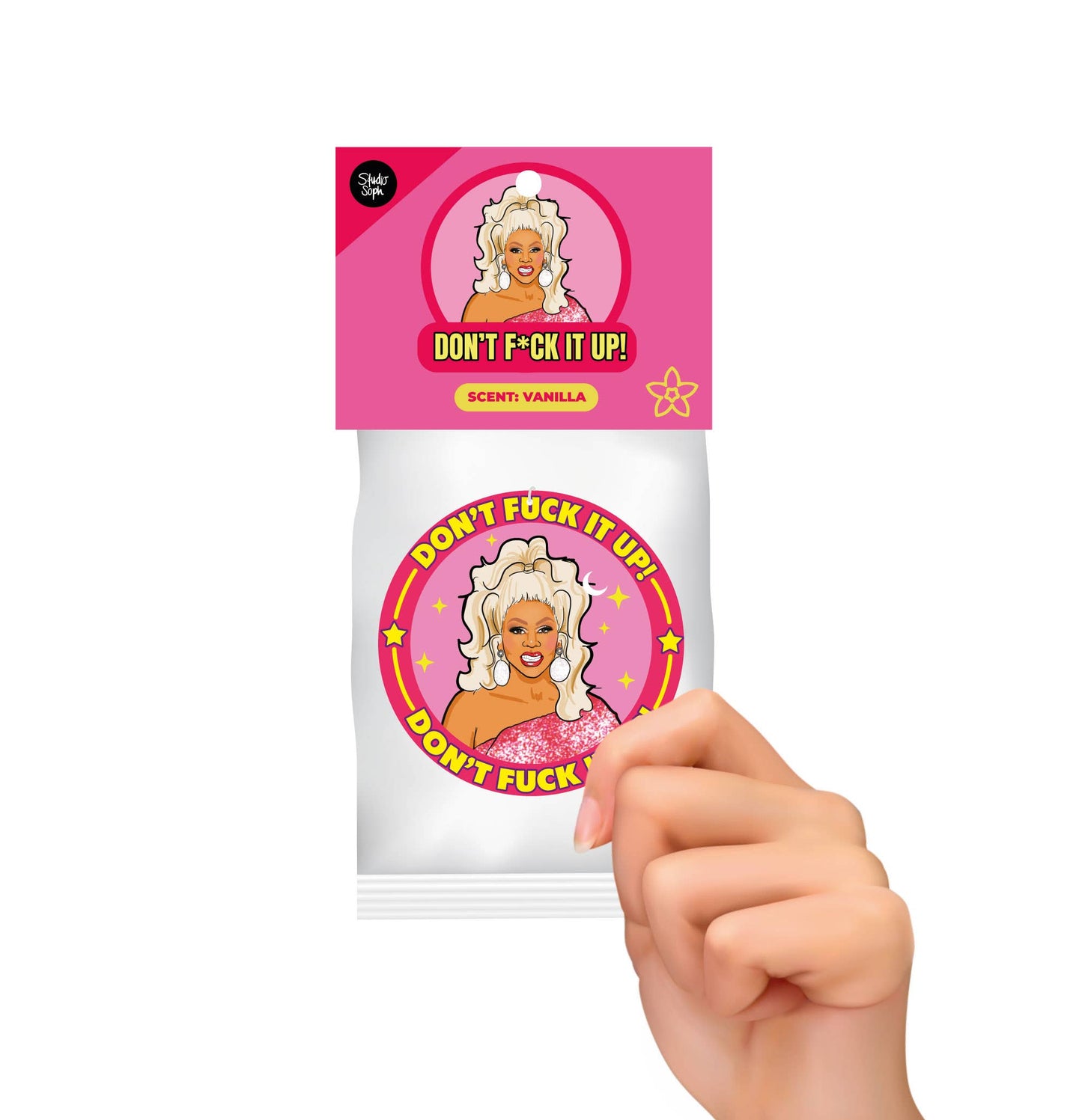 Ru Paul "Don't F*ck It Up!" Drag Queen Air Freshener