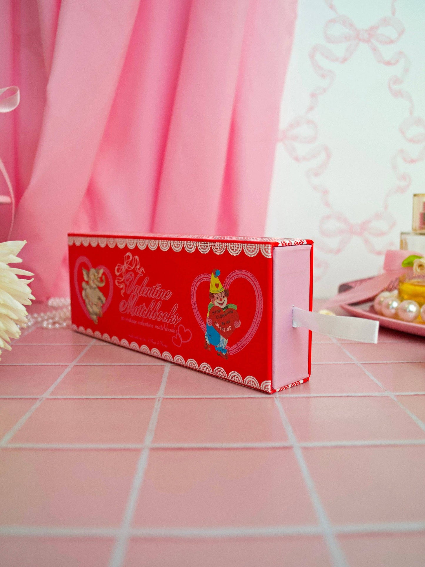 Vintage Valentine's Day Matches