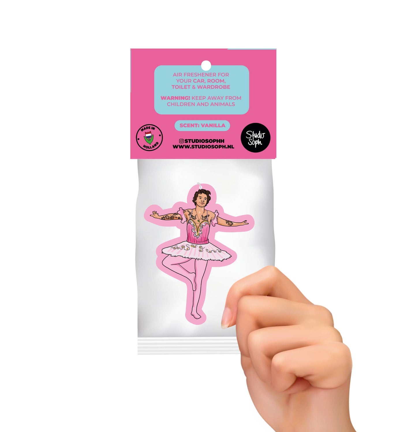 Harry Styles "Golden" Vanilla Air Freshener