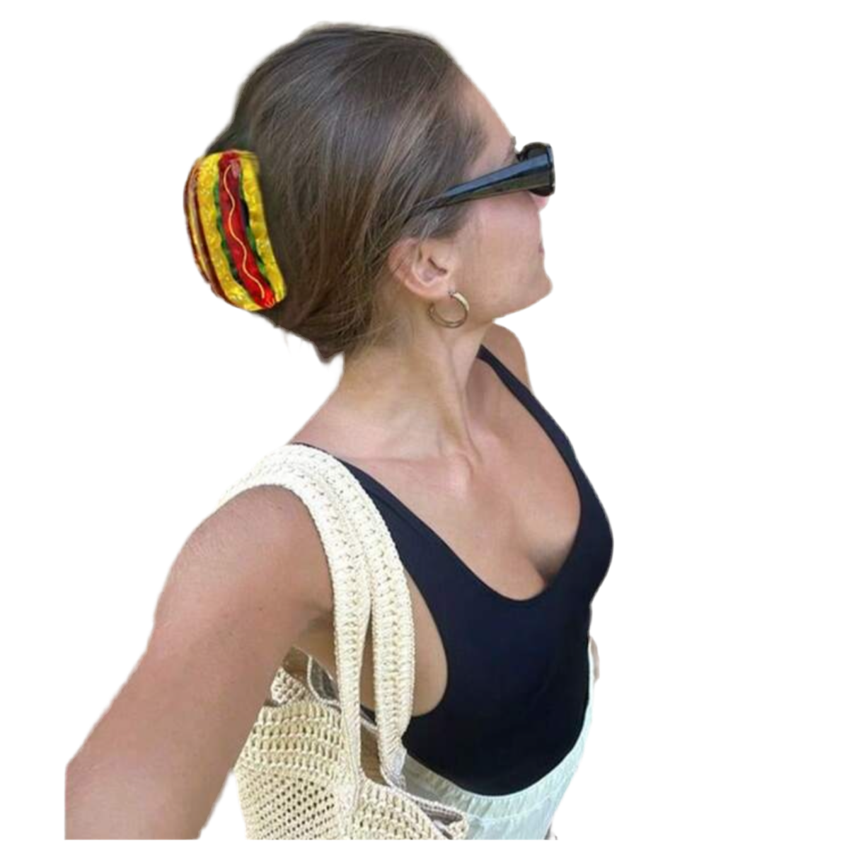 Hot Dog Claw Clip