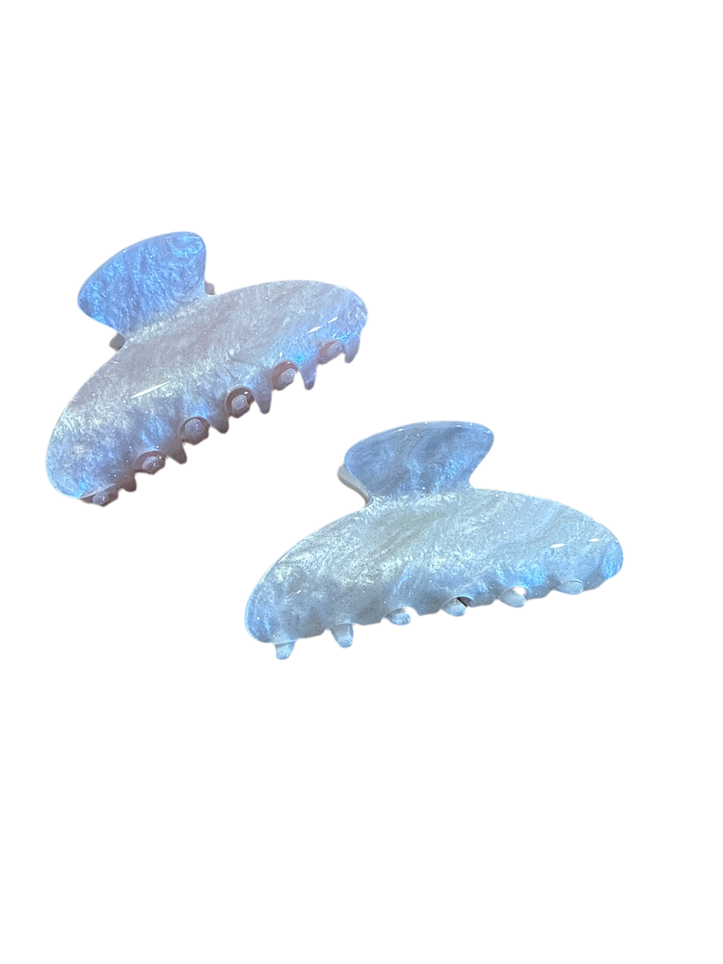 Acrylic Marbled Claw Clip