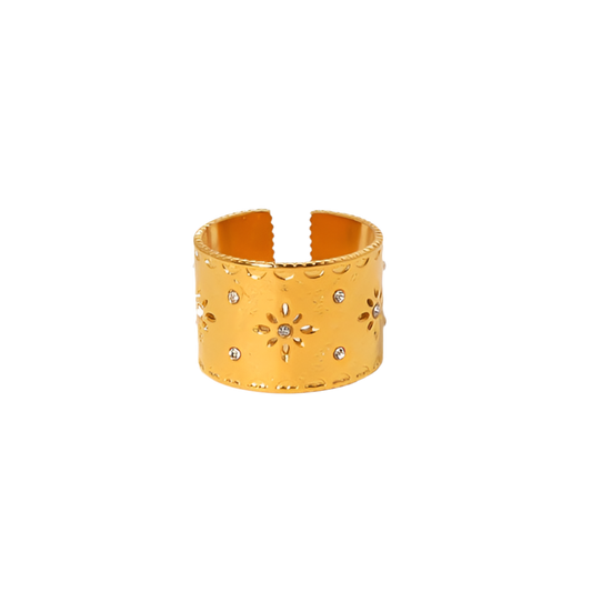 Boho Cuff Ring