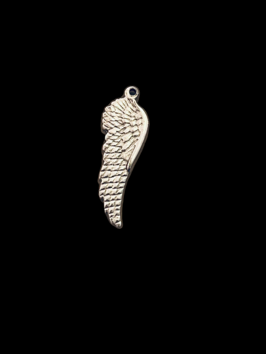 Large Angel Wing Charm