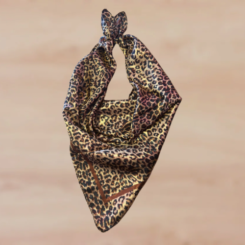 Nicole XL Cheetah Print Scarf