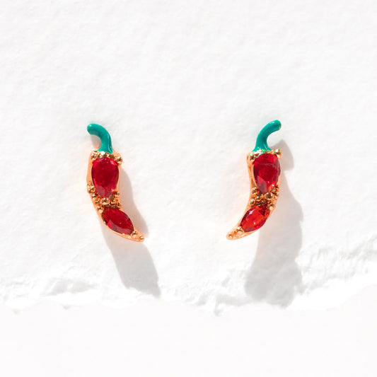 Red Hot Chili Pepper Studs