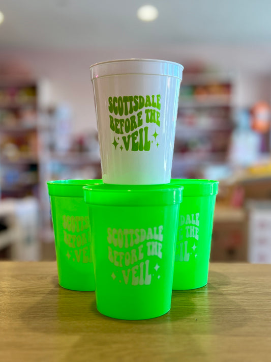 "Scottsdale Before the Veil" Bachelorette Stadium Cup