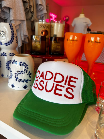 "Caddie Issues" Trucker Hat