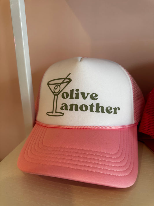 Olive Another Martini Trucker Hat