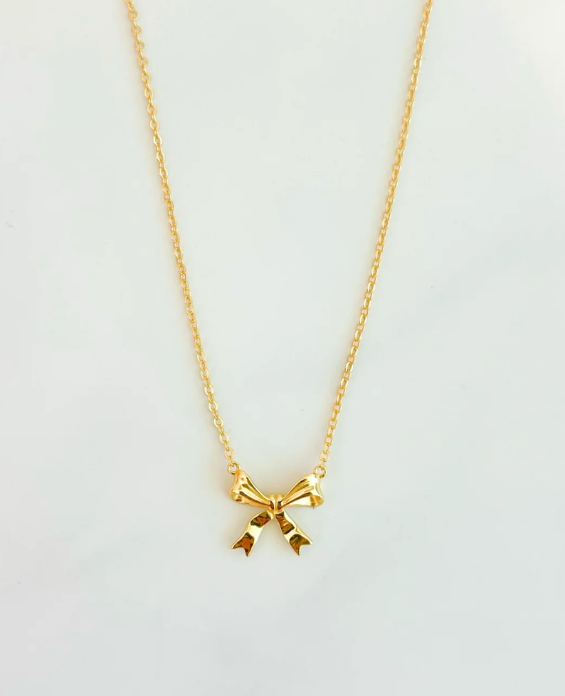 Dainty Bow Necklace