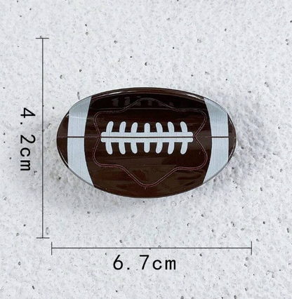 Football Claw Clip