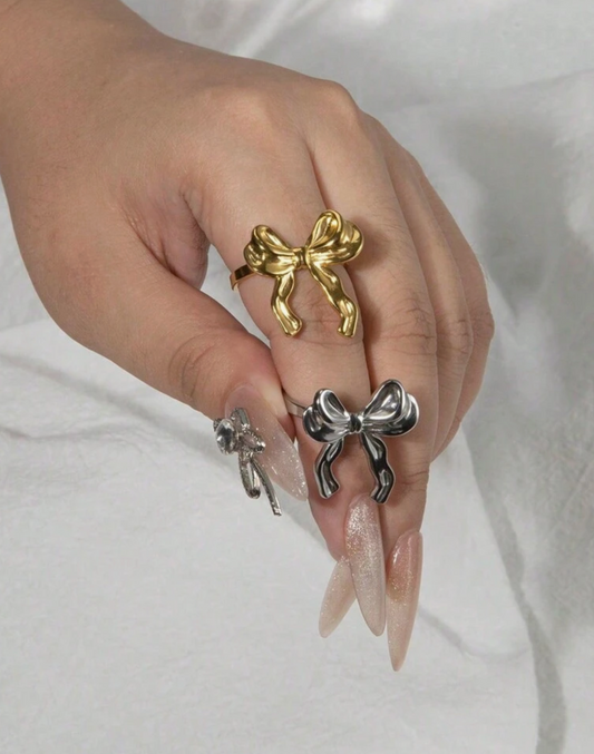 Chunky Bow Ring