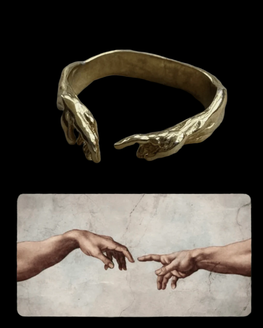 Michelangelo Hands Ring