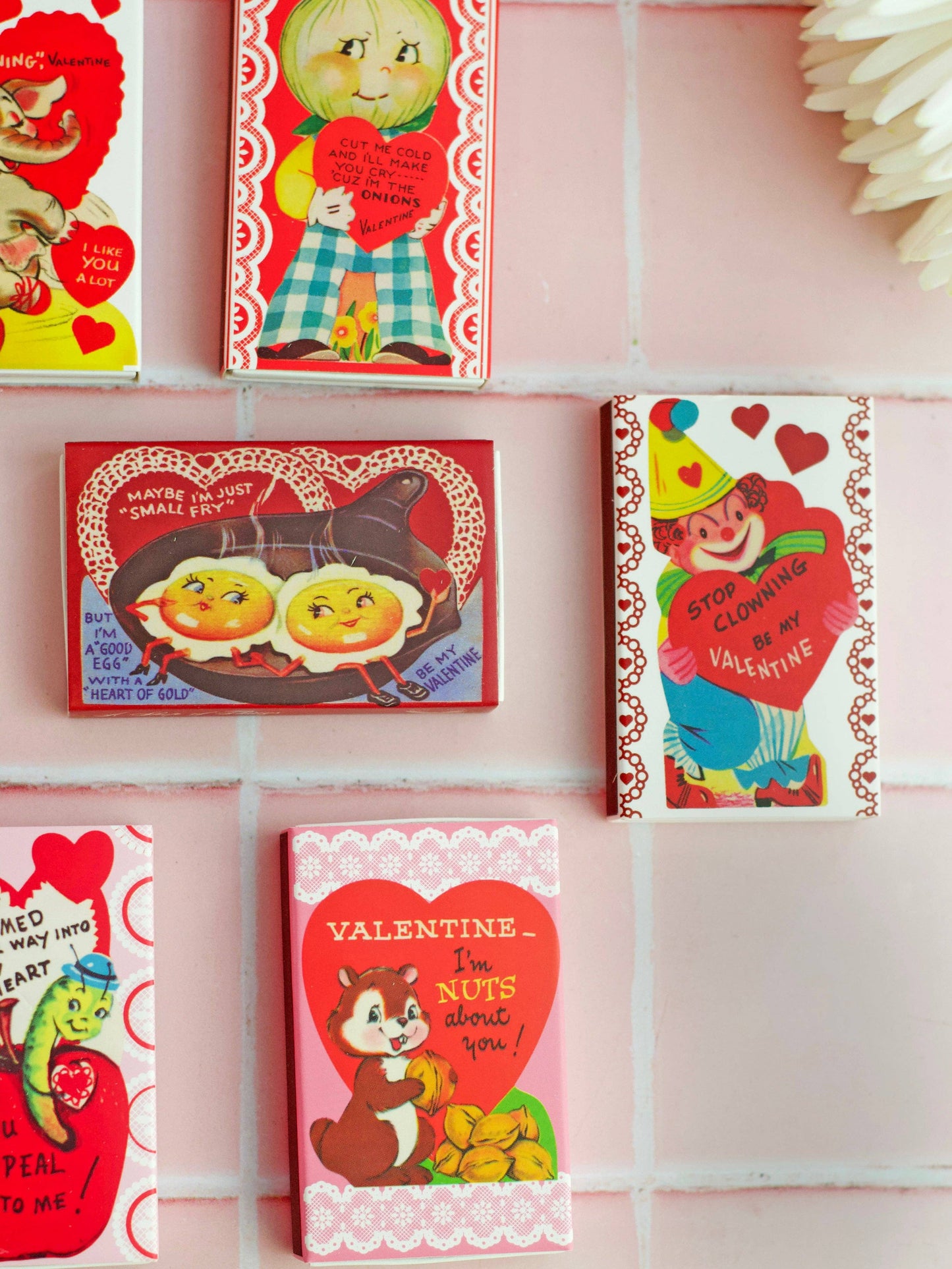 Vintage Valentine's Day Matches