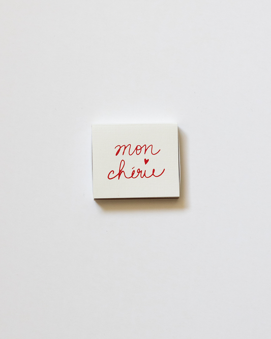 "Mon Cherie" Matchbox