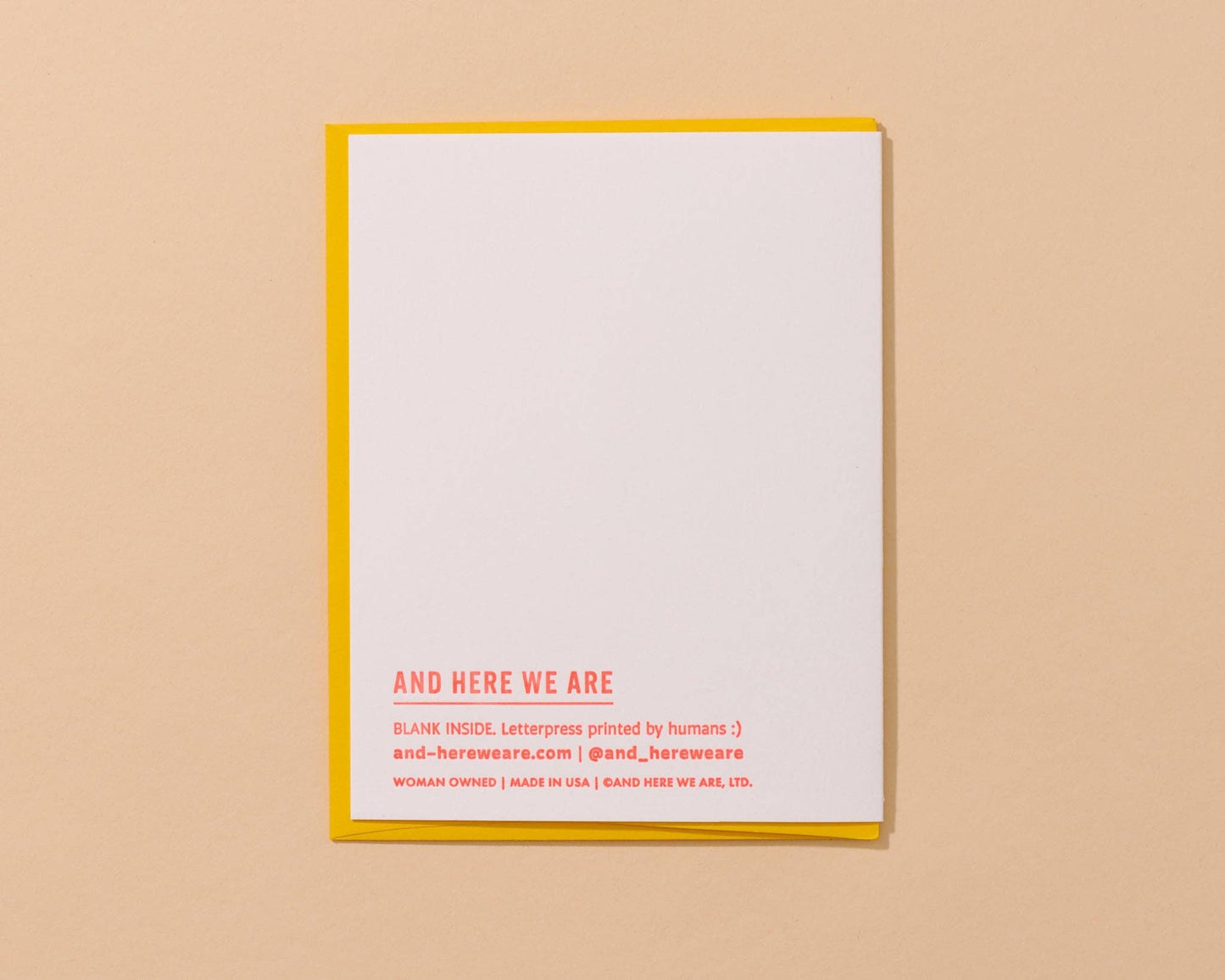 Happy Birthday Hottie Hot Dog Letterpress Card