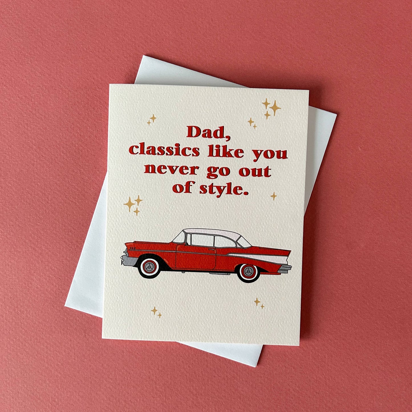 Classic Dad Greeting Card