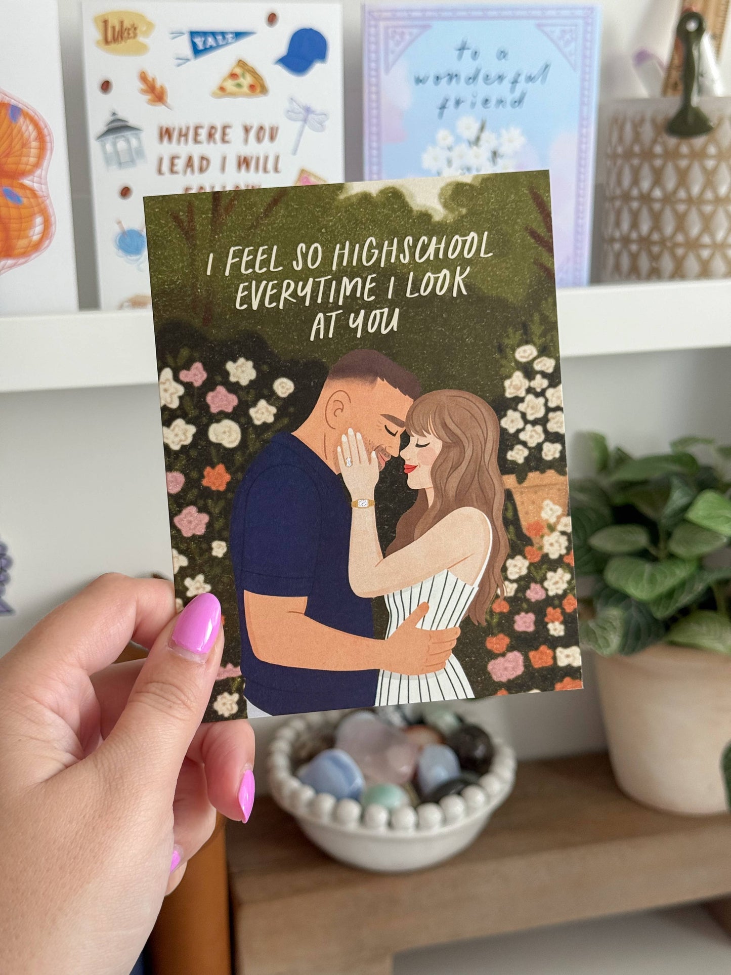 "So High School" Secret Garden TS Card