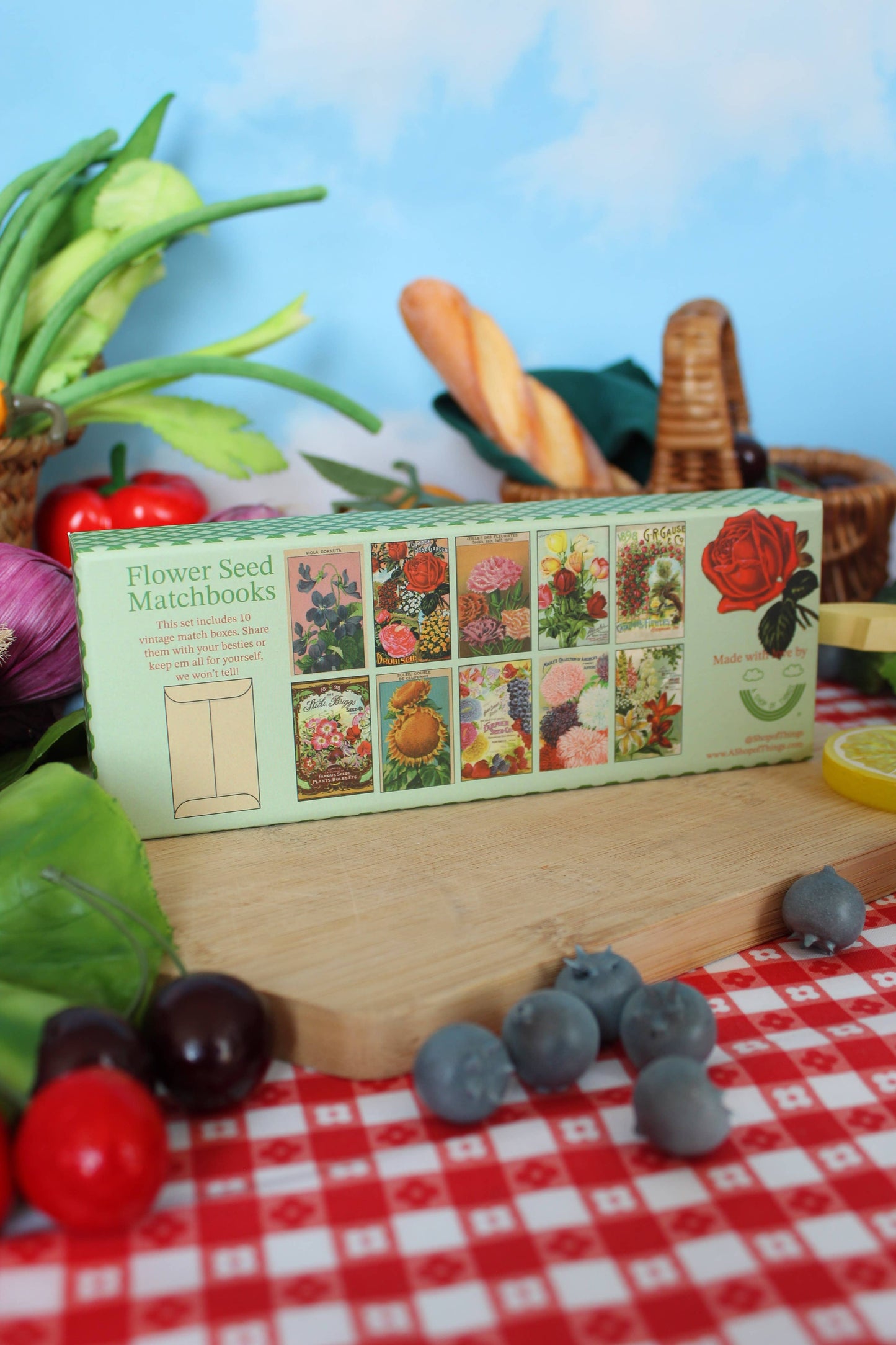 Flower Seed Match Set