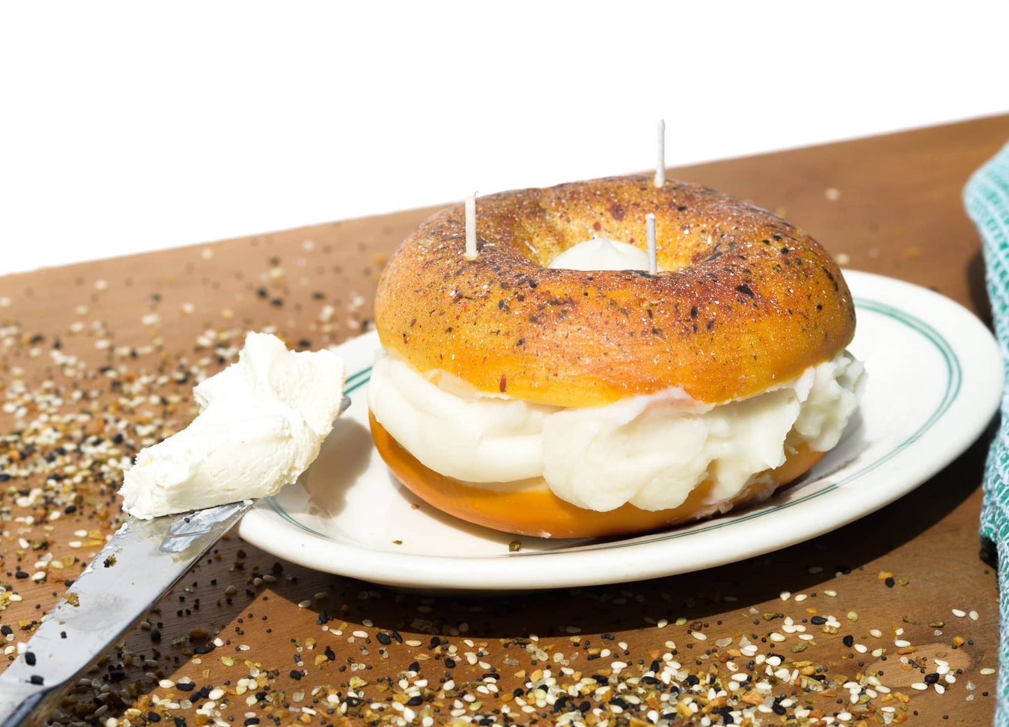 Everything Bagel Candle