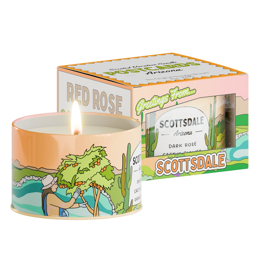 Postcards Scottsdale Destination Candle