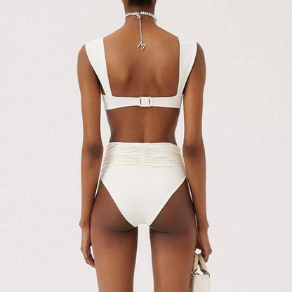 White Flower Bikini (Separates)