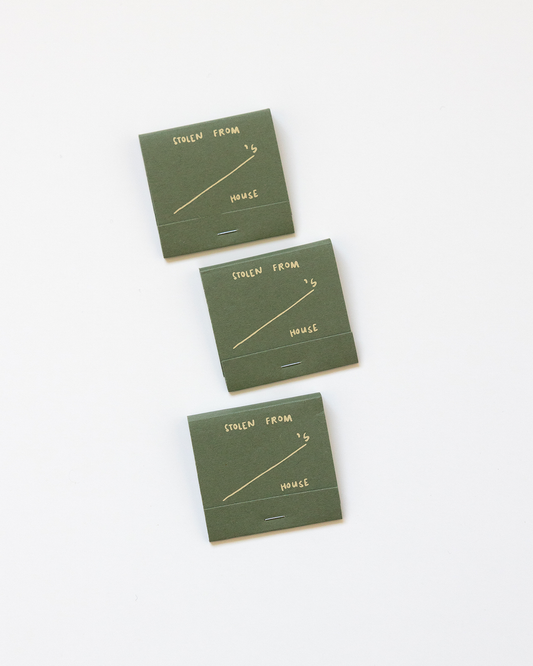 Stolen From House Matchbook