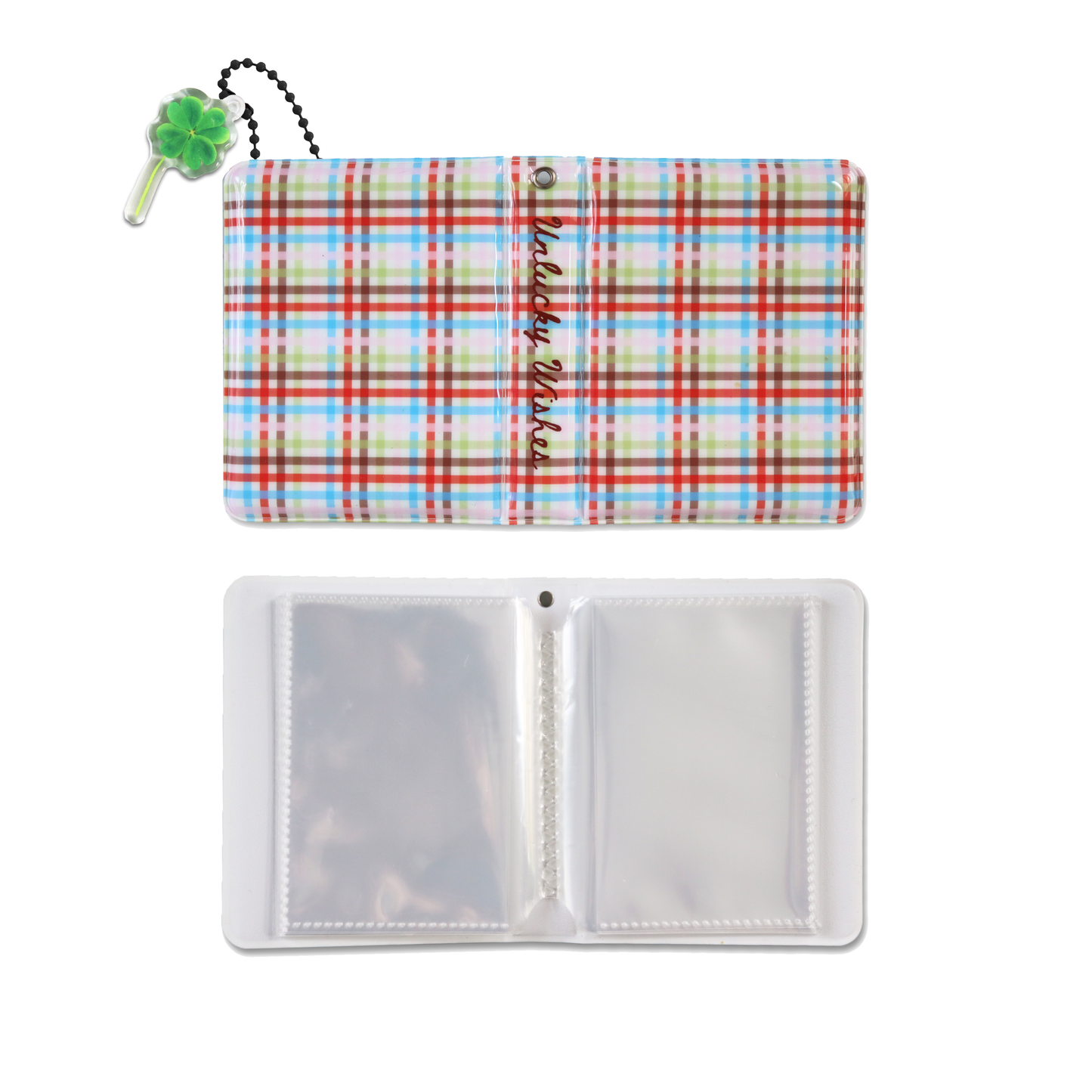 Plaid PVC Polaroid Photo Book