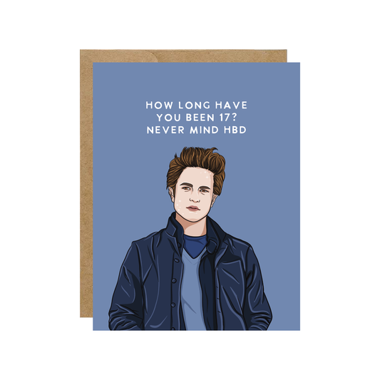 Twilight Edward Cullen Birthday Card
