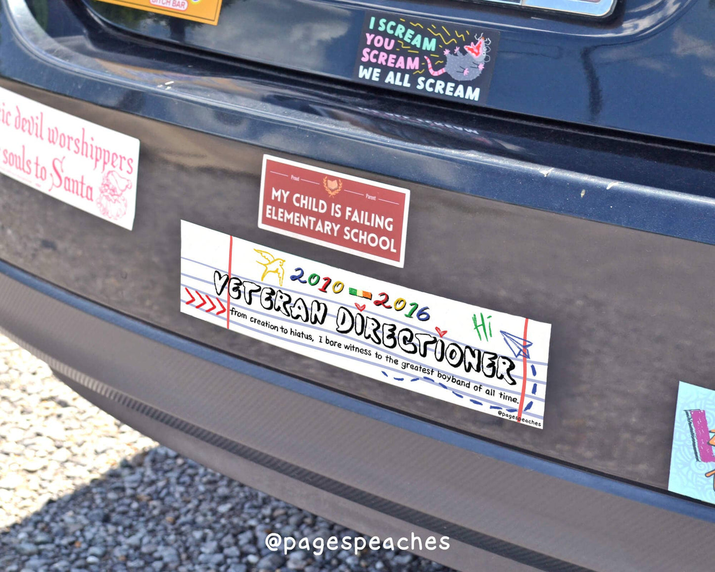 Veteran Directioner Bumper Sticker